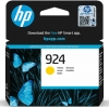 Cartucho de tinta original amarillo  HP No. 924y, 4K0U5NE