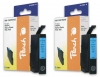318745 - Peach Twin Pack Cartuccia d'inchiostro ciano, compatibile con T0332C*2, C13T03324010 Epson