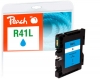 320191 - Cartuccia d'inchiostro Peach ciano compatibile con GC41CL, 405766 Ricoh